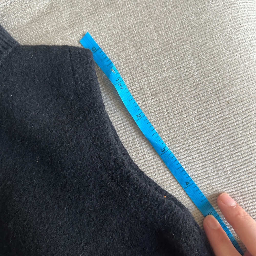Aritzia Babaton Merino Wool Black Sleeveless Turtleneck - Picture 12 of 12